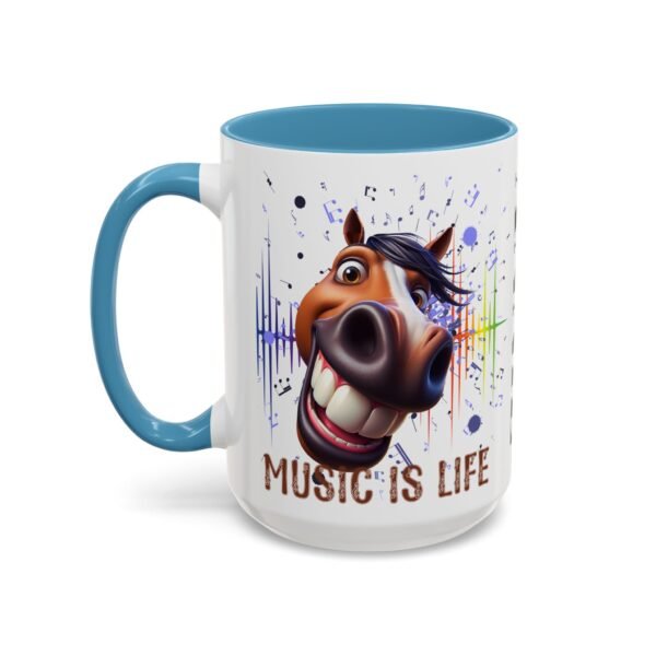 Personalized Musical Accent Coffee Mug 11/15 oz