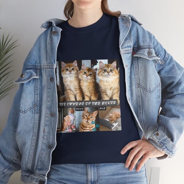 Personalized Cute Cat Lover Unisex Tee, Pet Lover Gift
