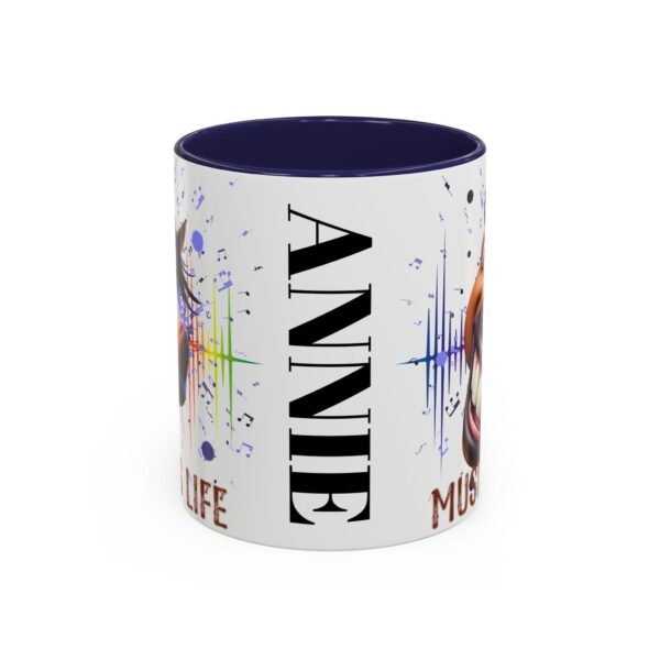 Personalized Musical Accent Coffee Mug 11/15 oz