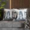 Best Dad Square Pillowcase Father's Day Present, Home Decor, Fun Accent Pillow, Dad Appreciation