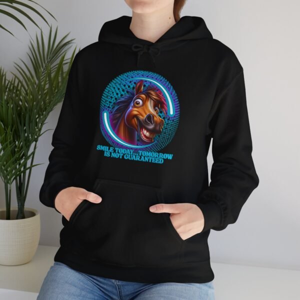 Funny Horse Graphic Hoodie, Cozy Unisex Sweatshirt