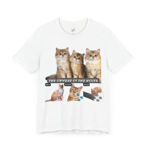 Personalized Unisex Jersey Short Sleeve Shirt, photos without background