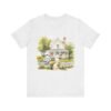 Unisex Jersey Short Sleeve Tee - Perfect for Home Lovers, Charming Cottage Graphic Tee
