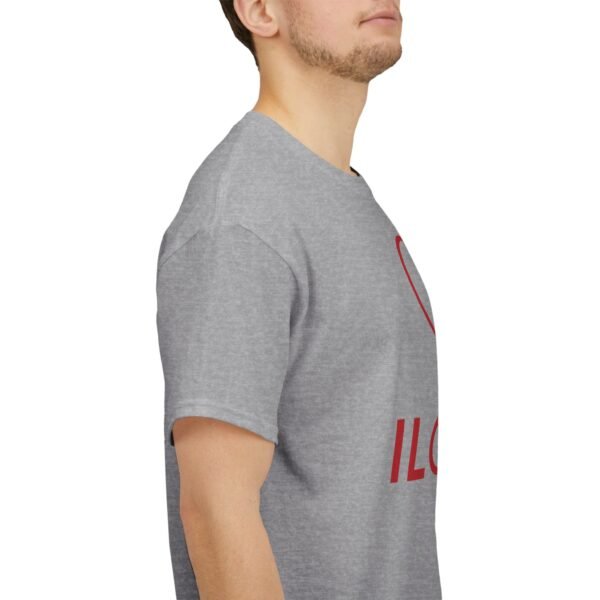 Personalized I Love Cats Unisex Heavy Cotton Tee