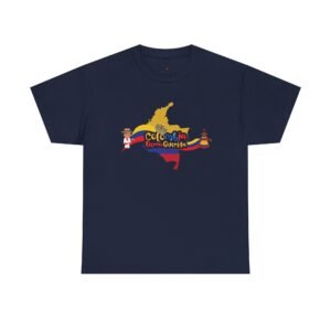 Colombia Themed Unisex Heavy Cotton Tee