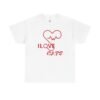 I Love Cats Unisex Heavy Cotton Tee