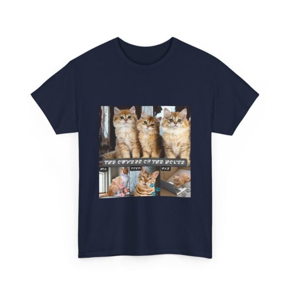 Personalized Cute Cat Lover Unisex Tee, Pet Lover Gift