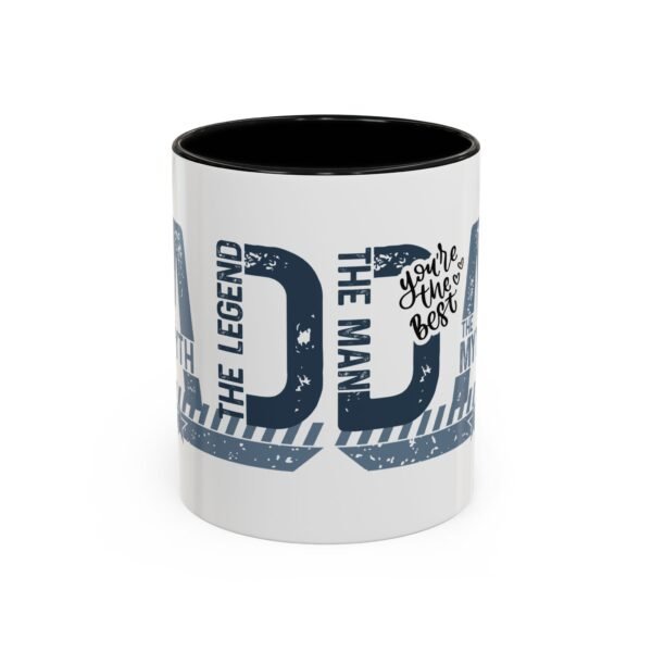 Printed on Both Sides Coffee Mug Gift for Fathers Day, Birthday, Christmas