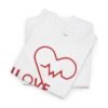 I Love Cats Unisex Heavy Cotton Tee