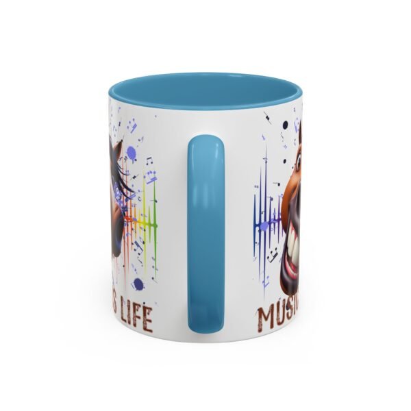 Personalized Musical Accent Coffee Mug 11/15 oz