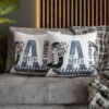 Best Dad Square Pillowcase Father's Day Present, Home Decor, Fun Accent Pillow, Dad Appreciation