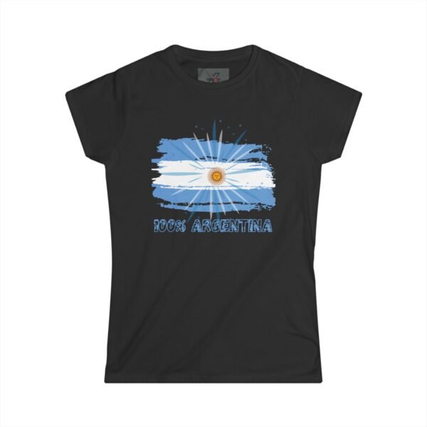 Argentina Pride Women's Softstyle Tee Casual Streetwear