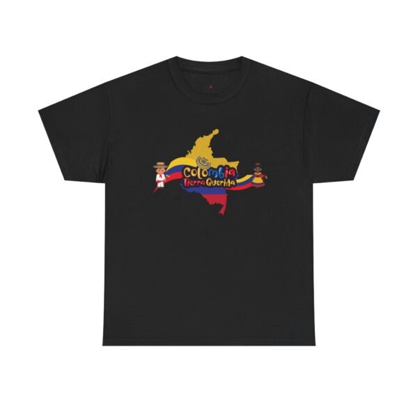 Colombia Themed Unisex Heavy Cotton Tee