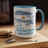 Buenos Aires Accent Coffee Mug  Charming, Colorful Design