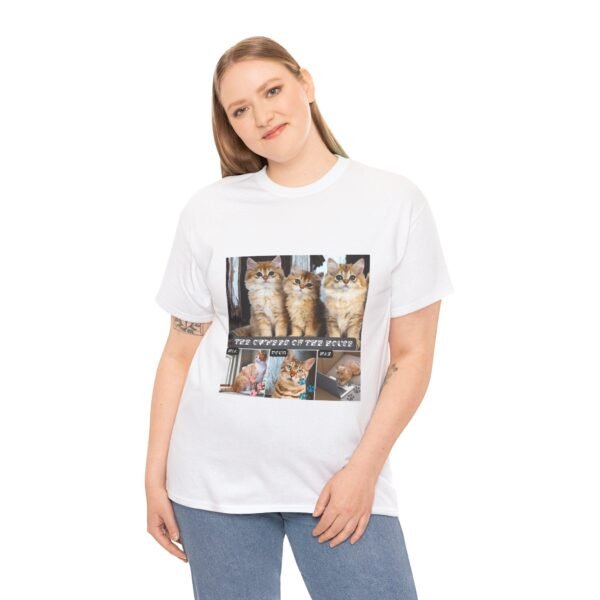 Personalized Cute Cat Lover Unisex Tee, Pet Lover Gift
