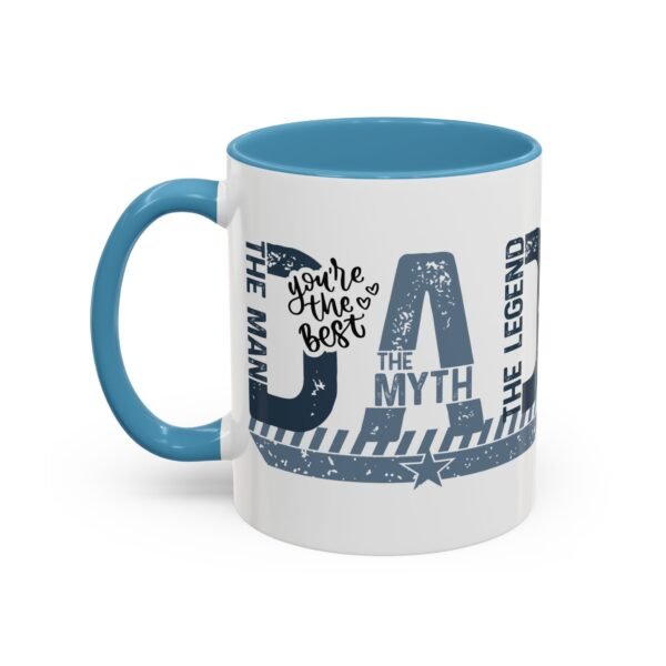 Printed on Both Sides Coffee Mug Gift for Fathers Day, Birthday, Christmas