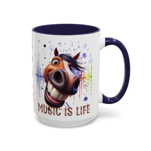 Personalized Musical Accent Coffee Mug 11/15 oz