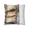 Personalized Cat Lover Spun Polyester Square Pillowcase for Home