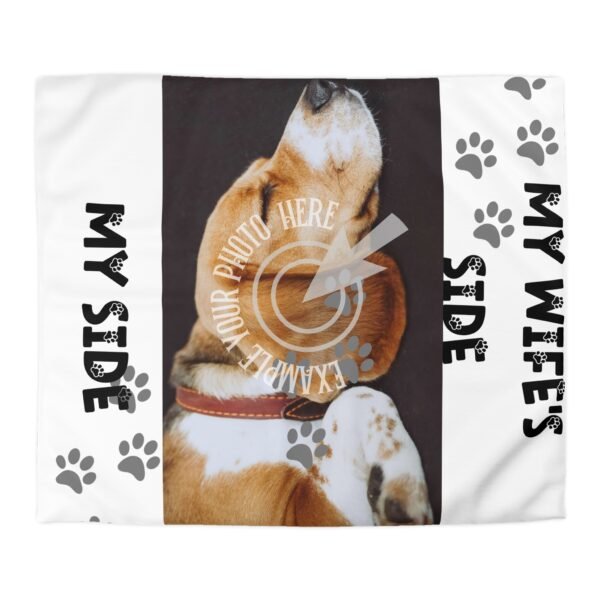 Copy of Personalized Dog & Family Microfiber Duvet Cover Cozy Home Decor for Pet Lovers