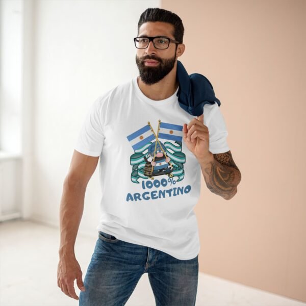 1000% Argentino Adult Staple Tee, Casual T-Shirt, Graphic Tee, Birthday Present