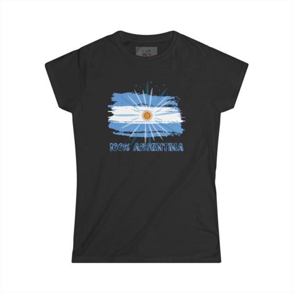 Argentina Pride Women's Softstyle Tee Casual Streetwear