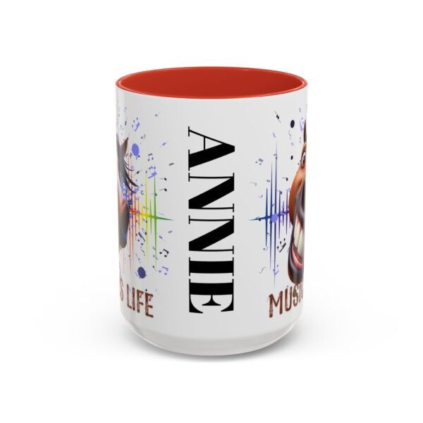 Personalized Musical Accent Coffee Mug 11/15 oz