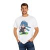 8872785149734520114_2048.jpeg Playful Gnome T-shirt Ready for Fun, Casual Tee, Gift for Friends