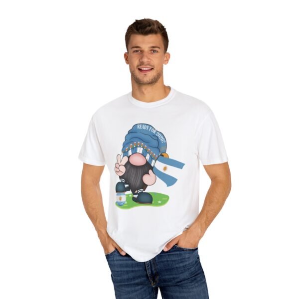 8872785149734520114_2048.jpeg Playful Gnome T-shirt Ready for Fun, Casual Tee, Gift for Friends