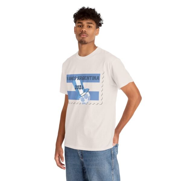 Vamos Argentina Unisex Heavy Cotton Tee, Casual Sports