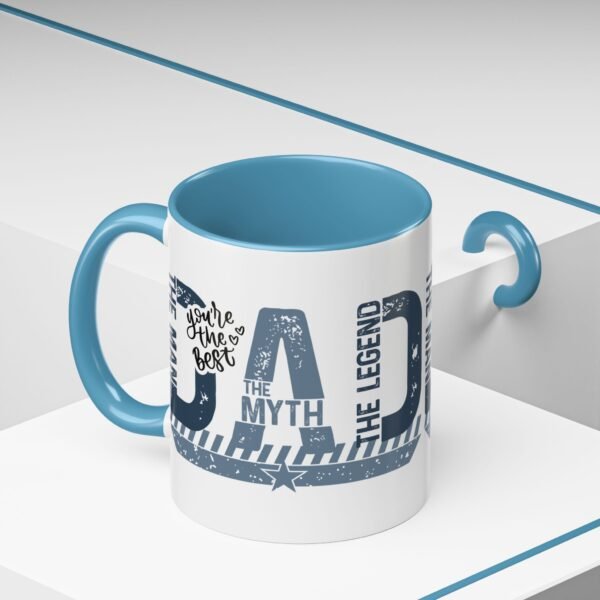 Printed on Both Sides Coffee Mug Gift for Fathers Day, Birthday, Christmas