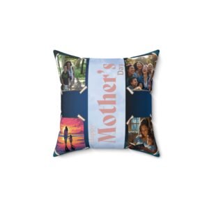 Personalized Mother's Day Photo Pillow, Decorative Cushion, Home Decor, Family Memories