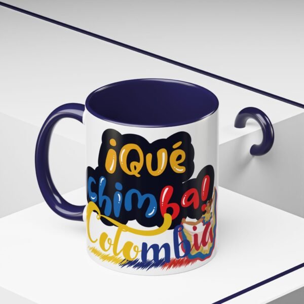Vibrant Inspirational Coffee Mug Colombian Spirit