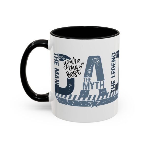 Printed on Both Sides Coffee Mug Gift for Fathers Day, Birthday, Christmas