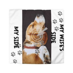 Copy of Personalized Dog & Family Microfiber Duvet Cover Cozy Home Decor for Pet Lovers