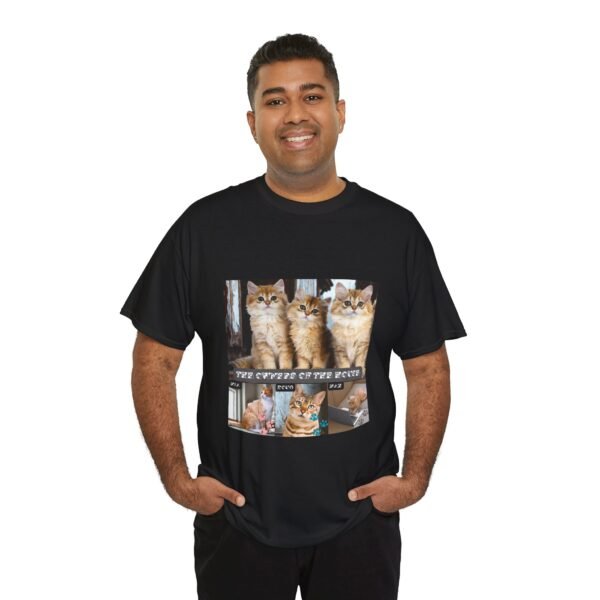 Personalized Cute Cat Lover Unisex Tee, Pet Lover Gift
