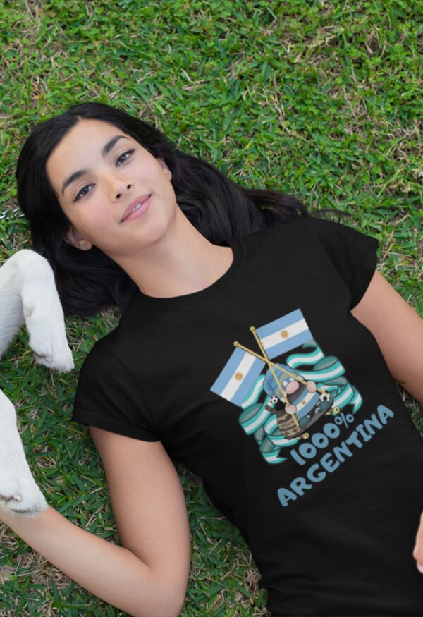 1000% Argentina Women's Softstyle Tee, Casual Women's Shirt