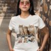 Personalized Unisex Jersey Short Sleeve Shirt, photos without background