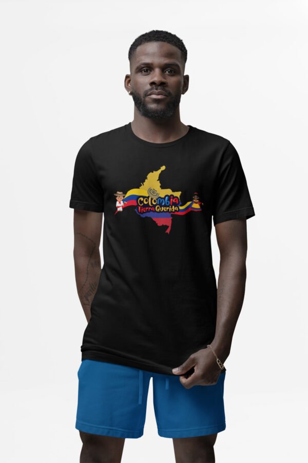 Colombia Themed Unisex Heavy Cotton Tee