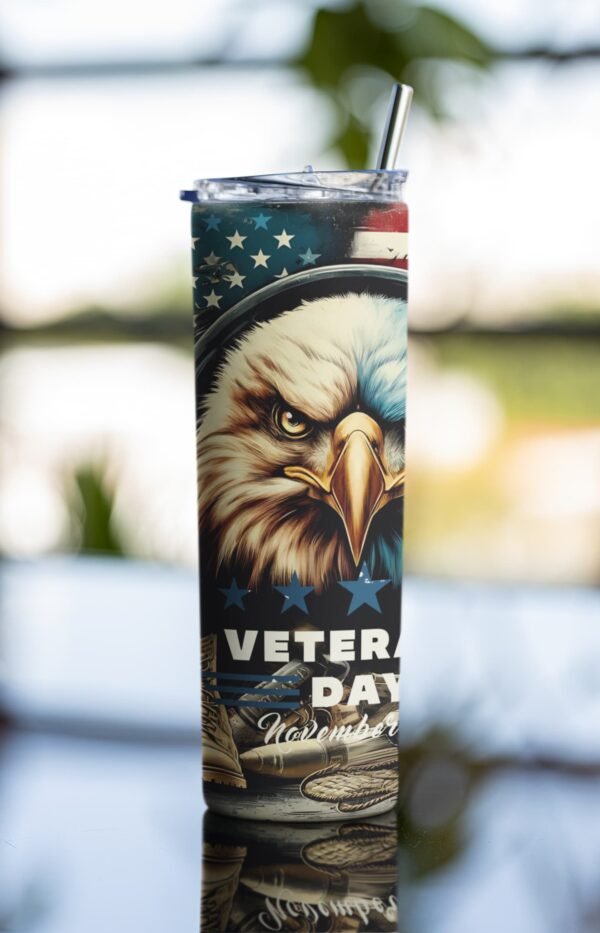 Veterans Day 20 oz Stainless Steel Tumbler