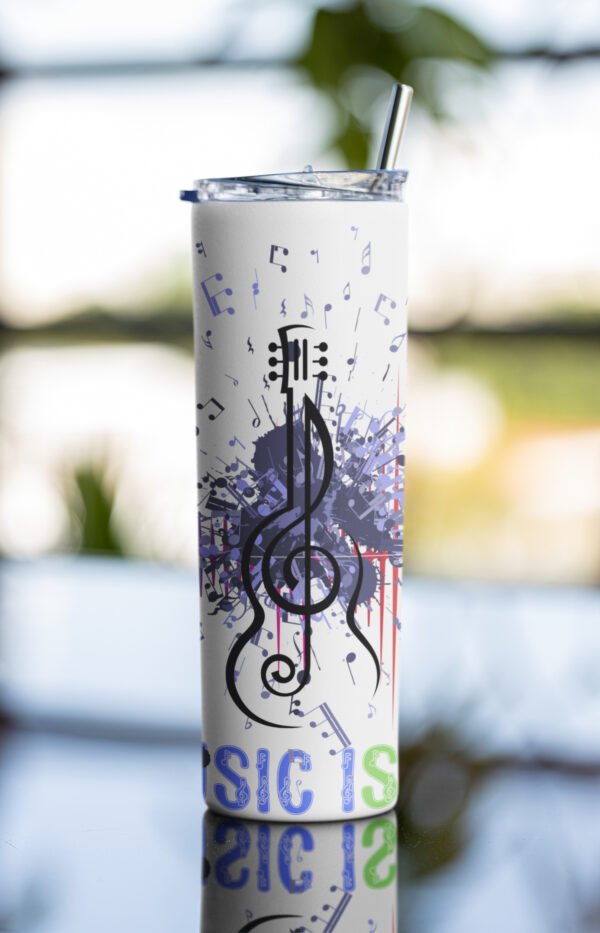 Music 20 oz Personalized Tumbler