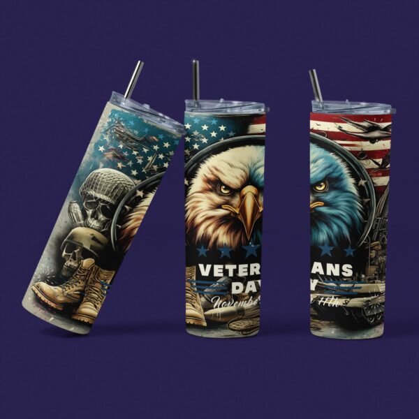Veterans Day 20 oz Stainless Steel Tumbler