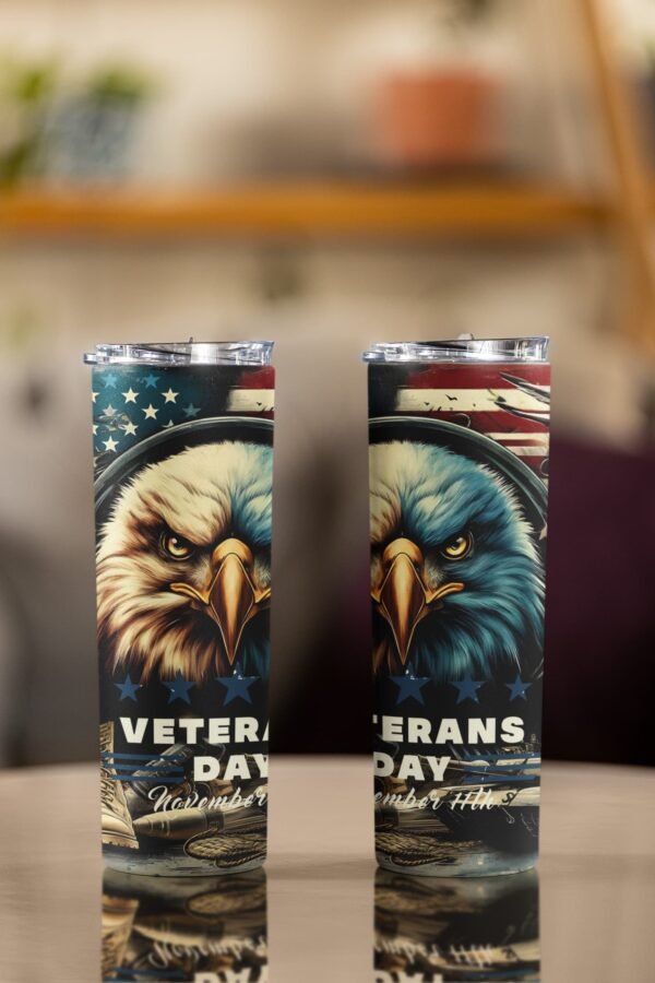 Veterans Day 20 oz Stainless Steel Tumbler