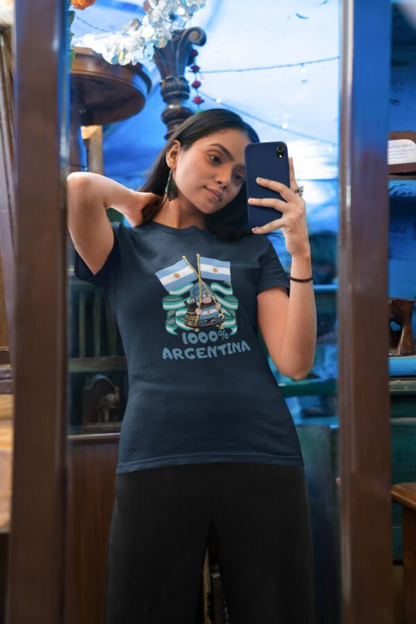 1000% Argentina Women's Softstyle Tee, Casual Women's Shirt