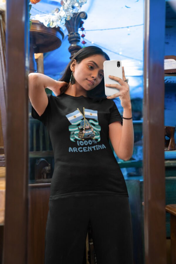 1000% Argentina Women's Softstyle Tee, Casual Women's Shirt