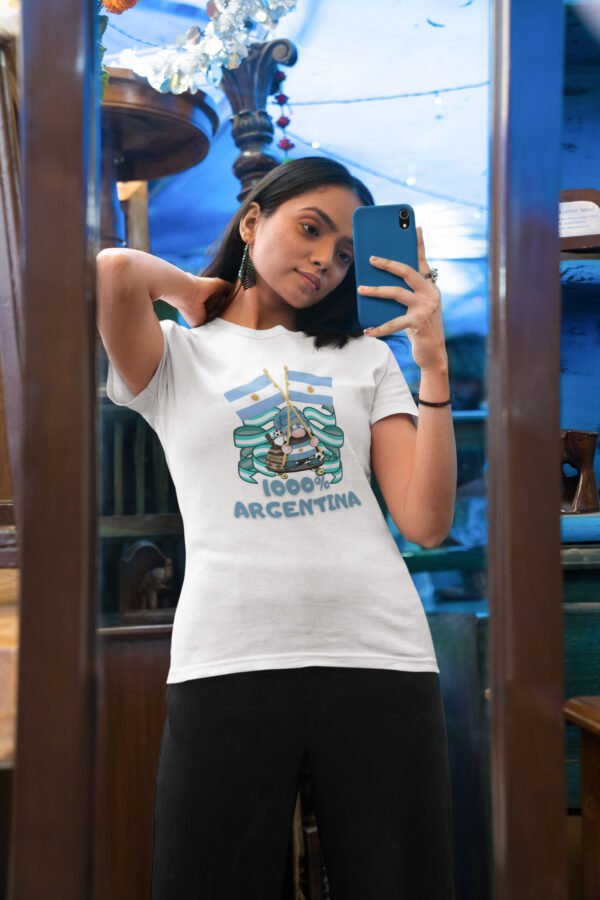 1000% Argentina Women's Softstyle Tee, Casual Women's Shirt