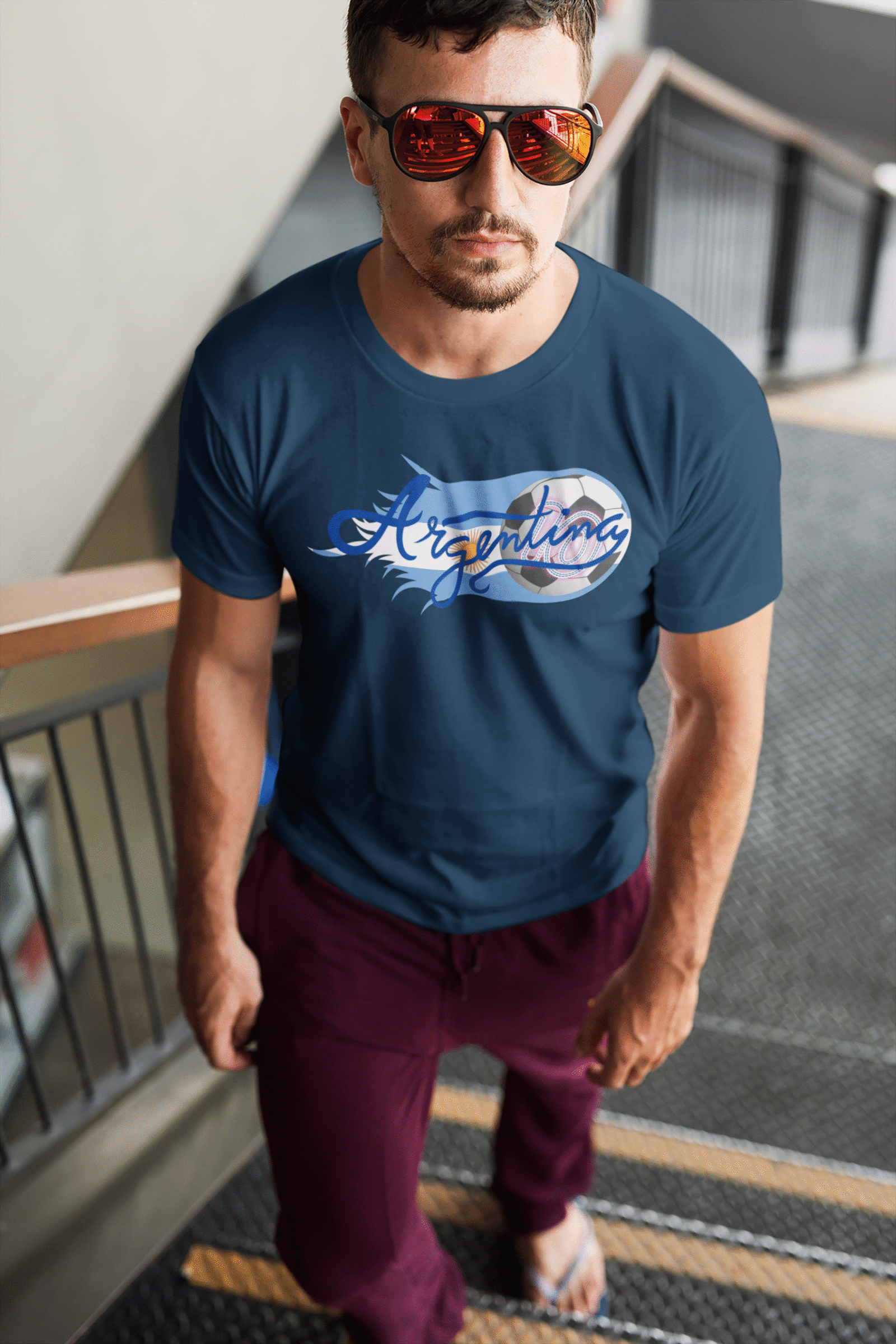 Argentina Graphic Tee, Unisex Cotton Shirt