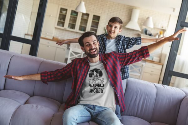 Best Dad in the World T-Shirt Father's Day Tee