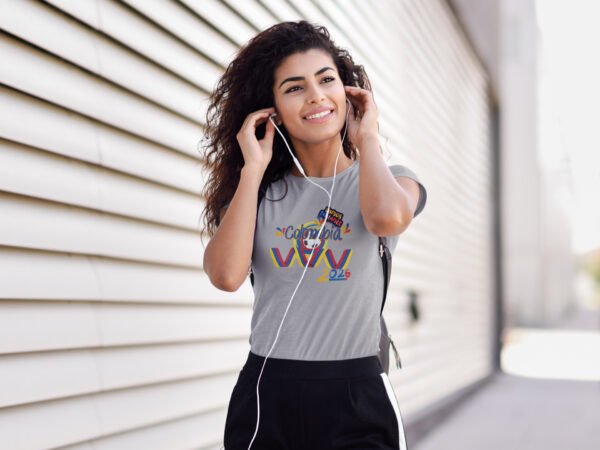 Colorful Colombia 2026 Women's Casual T-Shirt, Travel Shirt, Perfect for Her