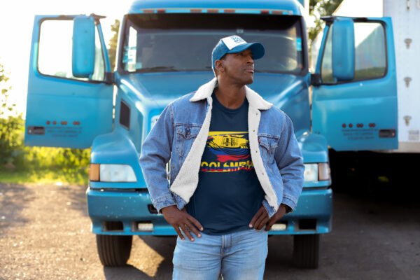 Colombian Unisex Cotton Crew Tee, Travel Wear, Gift for Him/Her, Summer Outfit