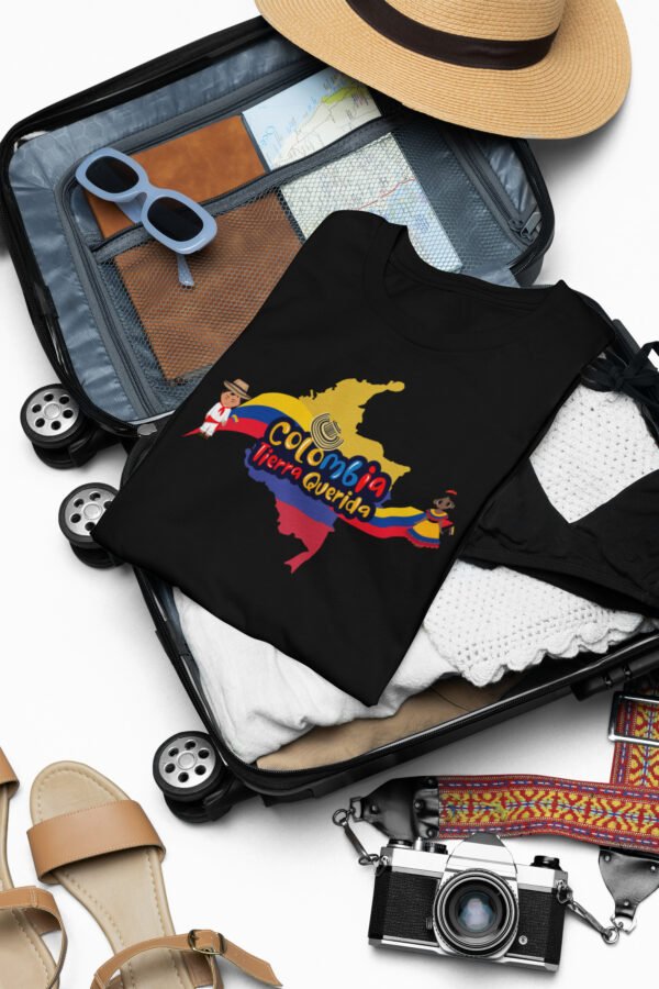 Colombia Themed Unisex Heavy Cotton Tee
